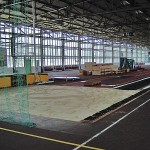 Halle01_big Wird ab 2010 komplett neu saniert, die Laufhalle im Sportzentrum. Foto: Fugmann