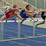 Hürdensprinter Marco Gehring Als nächster Wettkampf stehen die Deutschen Juniorenmeisterschaften an. Foto: Fugmann