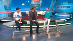 Antje Möldner-Schmidt zu Gast beim RBB-Sportplatz.