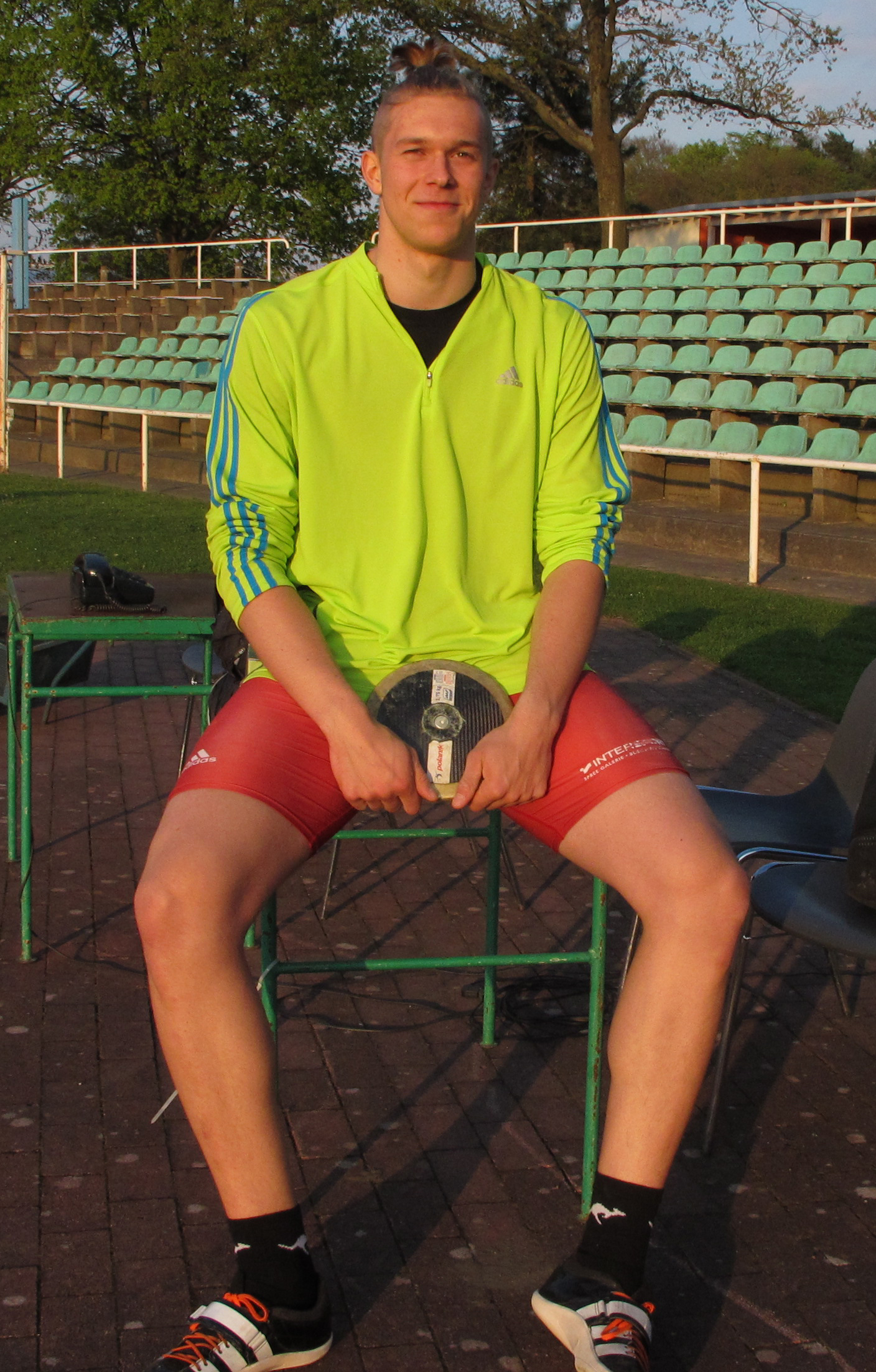 Jan Bringmann beim Abendsportfest Cottbus 10.05.2017