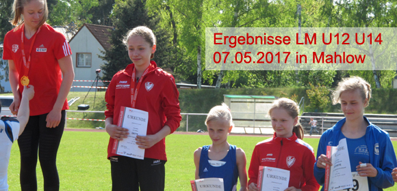 Landesmeisterschaften im Mehrkampf in Mahlow 07.05.2017